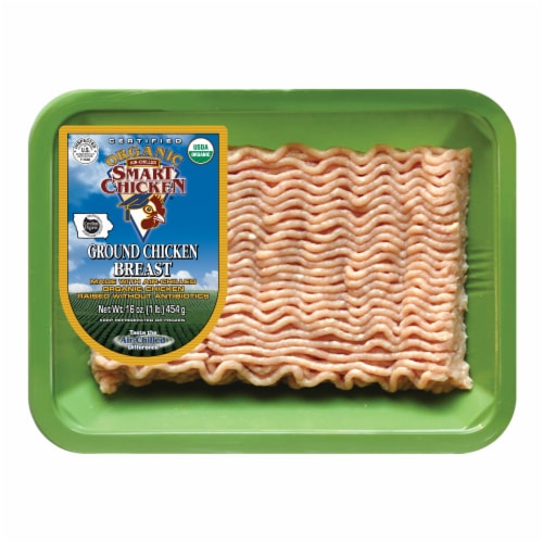 Smart Chicken® Organic Air Chilled Ground Chicken Breast