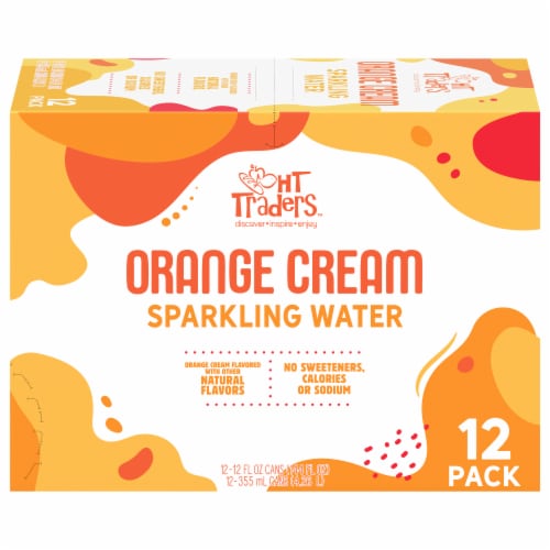 HT Traders Orange Cream Sparkling Water