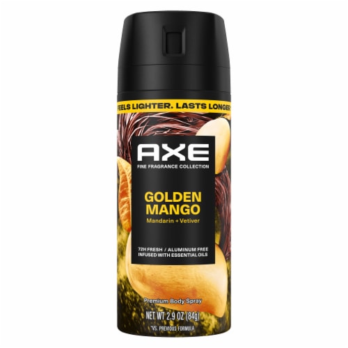 AXE Fine Fragrance Collection Body Spray, Golden Mango