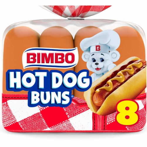 Bimbo White Hot Dog Buns