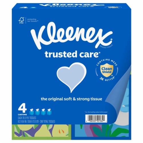 Kleenex® Trusted Care® Facial Tissues