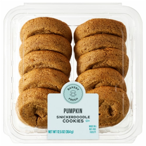 Bakery Fresh Fall Pumpkin Snickerdoodle Cookie
