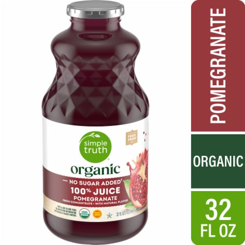 Simple Truth® Organic 100% Juice Pomegranate Juice Bottle