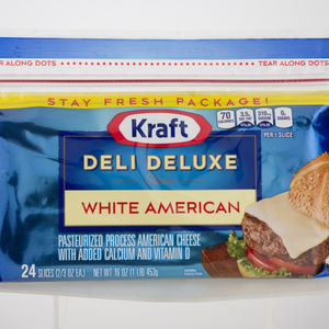 Kraft Deli Deluxe American White Slices 16oz