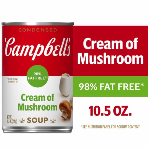 Campbell's® Condensed 98% Fat Free Cream Of Mushroom Soup