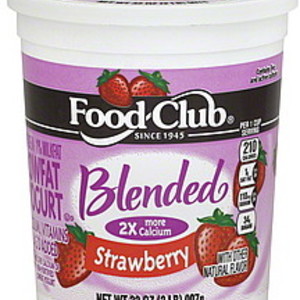Food Club Yogurt Lowfat Strawberry