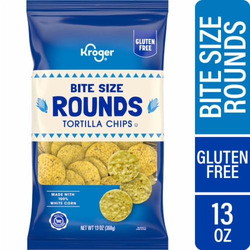 Kroger® White Corn Bite Size Rounds Tortilla Chips