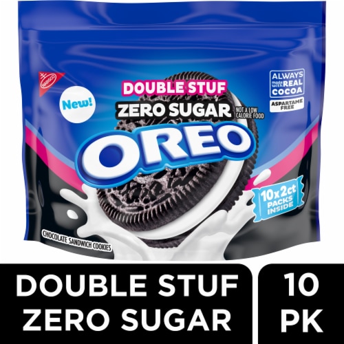 OREO Double Stuf Zero Sugar Chocolate Sandwich Cookies