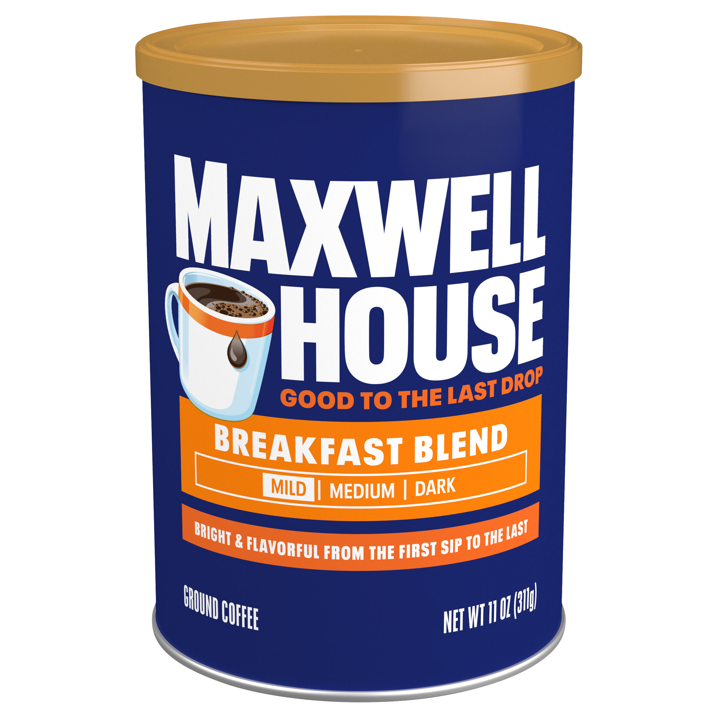 Breakfast Blend Light Roast Ground Coffee