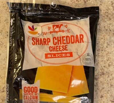 Ahold Sharp Cheddar Cheese Slices 8oz