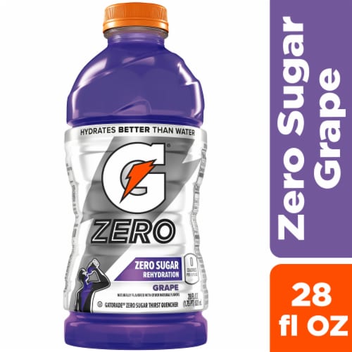 Gatorade Zero Sugar Grape Sports Drink Bottle