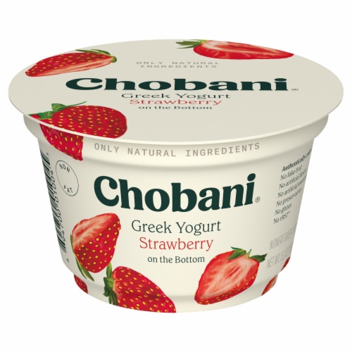 Chobani Non-Fat Strawberry on the Bottom Greek Yogurt 5.3oz