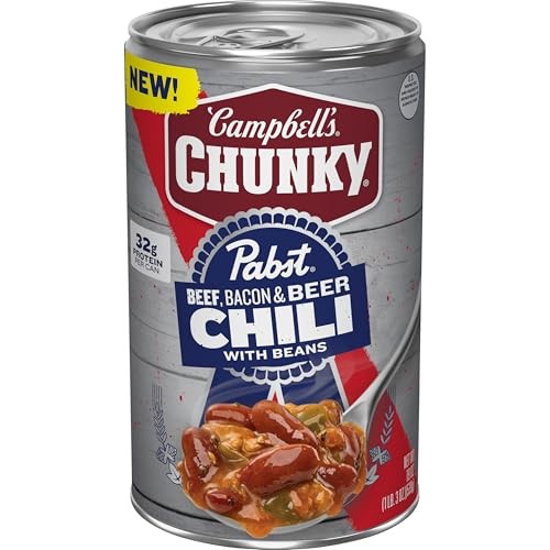 Pabst® Beef, Bacon & Beer Chili with Beans