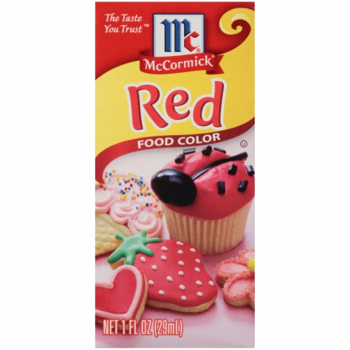 McCormick Red Food Color, 1.0 fl oz
