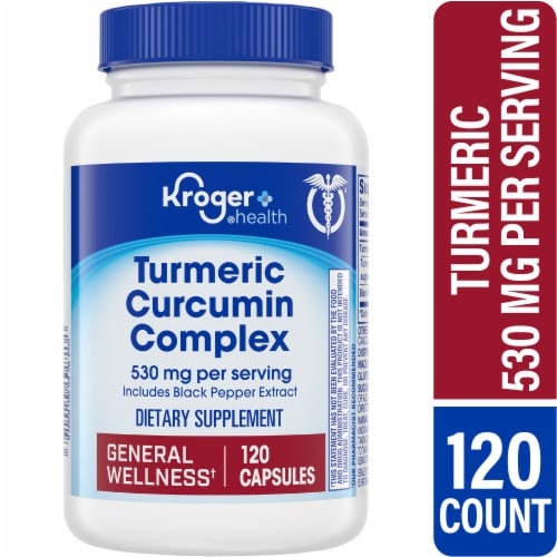 Kroger® Turmeric Curcumin Complex Capsules 530mg