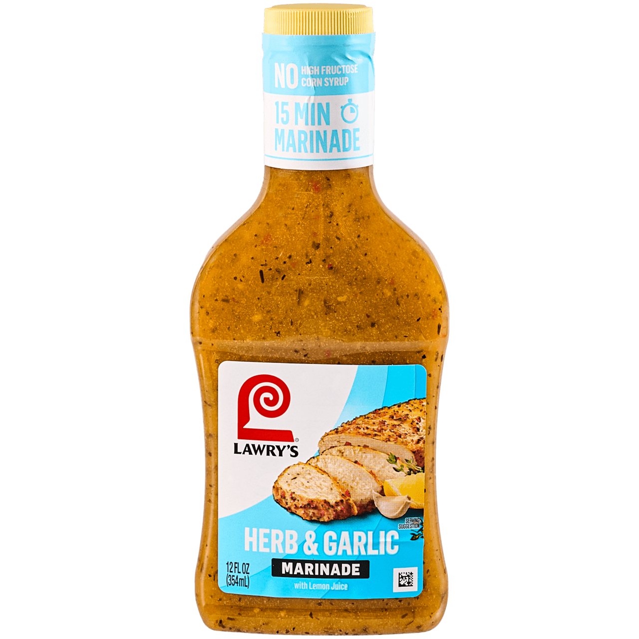 Lawry's Herb & Garlic With Lemon Marinade, 12 fl oz