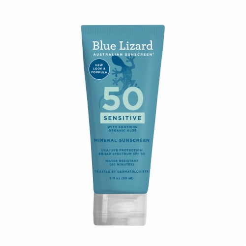 Blue Lizard Sensitive Sunscreen Tube - SPF 50 - 3 fl oz
