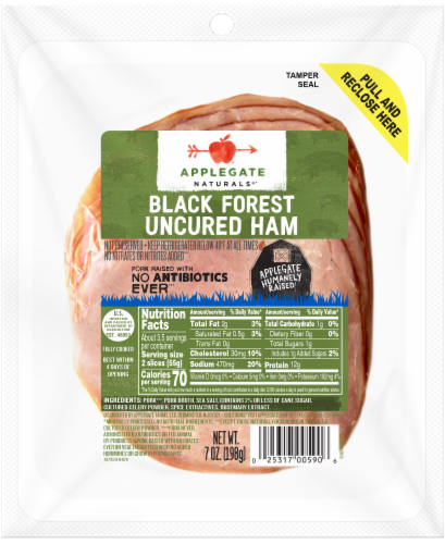 Applegate Naturals ® Black Forest Uncured Ham