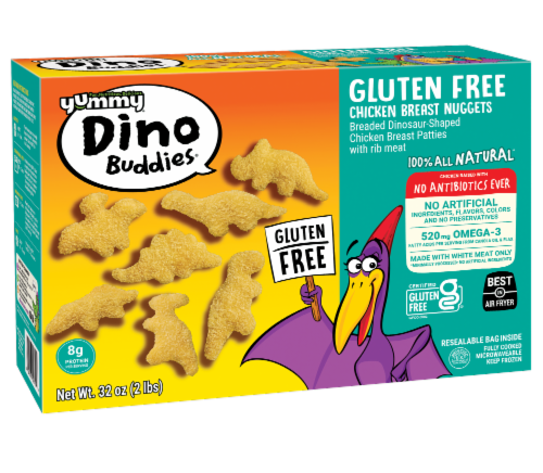 Yummy® Dino Buddies® All Natural Dinosaur Shaped Chicken Nuggets