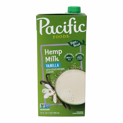 Pacific Foods Vanilla Hemp Milk 32 oz Carton