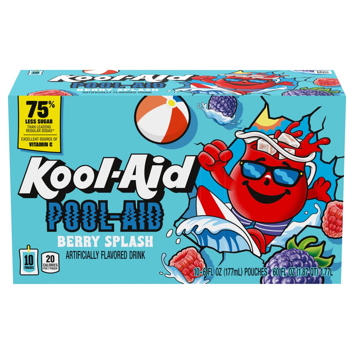 Summer Blast Jammers Boomin' Berry Artificially Flavored Soft Drink