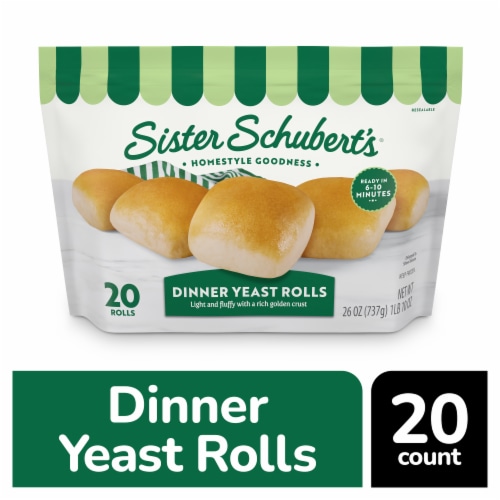 Sister Schubert's Frozen Dinner Yeast Rolls