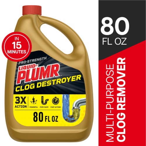 Liquid-Plumr Pro-Strength Clog Destroyer Liquid Drain Cleaner
