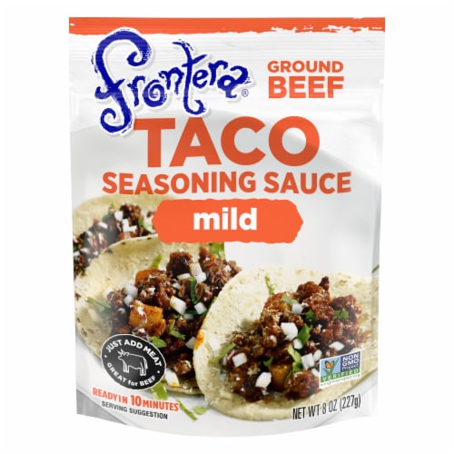Frontera Mild Ground Beef Seasoning Taco Sauce