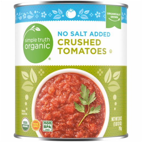 Simple Truth Organic® No Salt Added Crushed Tomatoes
