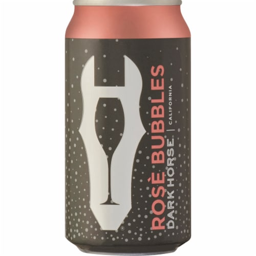 Dark Horse Brut Rose California Sparkling Wine Can