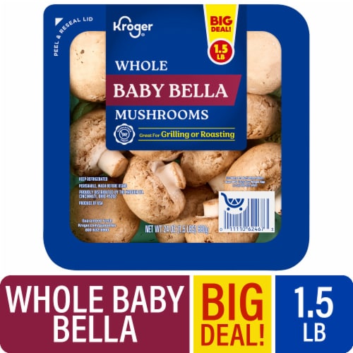 Kroger® Whole Baby Bella Mushrooms BIG DEAL!
