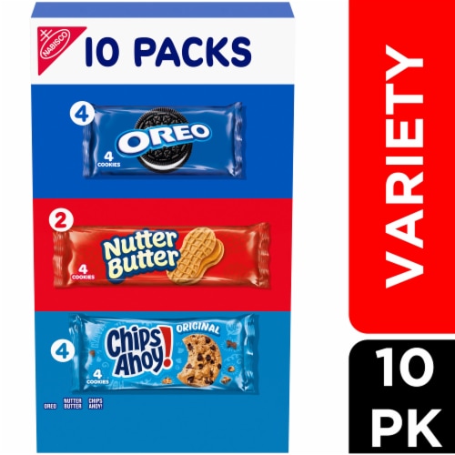 OREO CHIPS AHOY! and NUTTER BUTTER Cookies Variety Pack