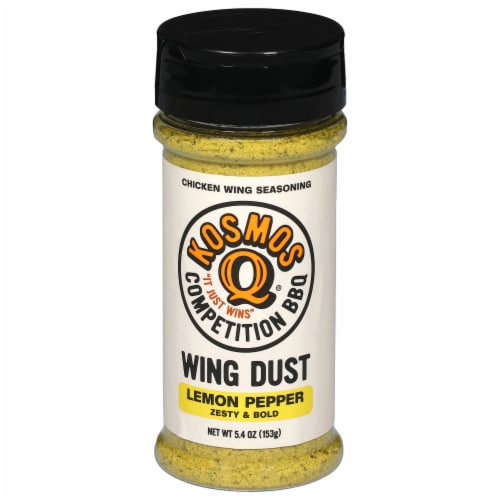 Kosmos Q® Wing Dust® Lemon Pepper BBQ Seasoning