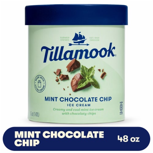 Tillamook® Mint Chocolate Chip Ice Cream Tub