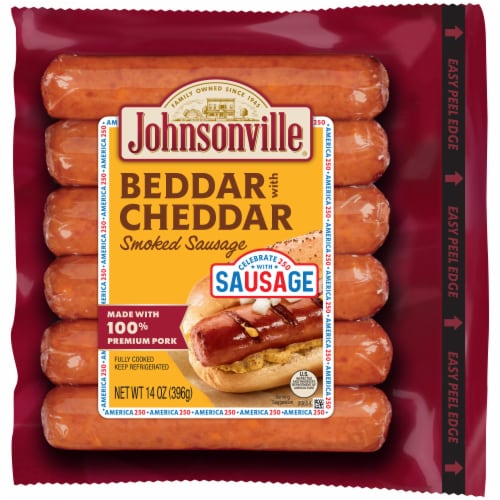 Johnsonville Beddar with Cheddar Smoked Sausage Links