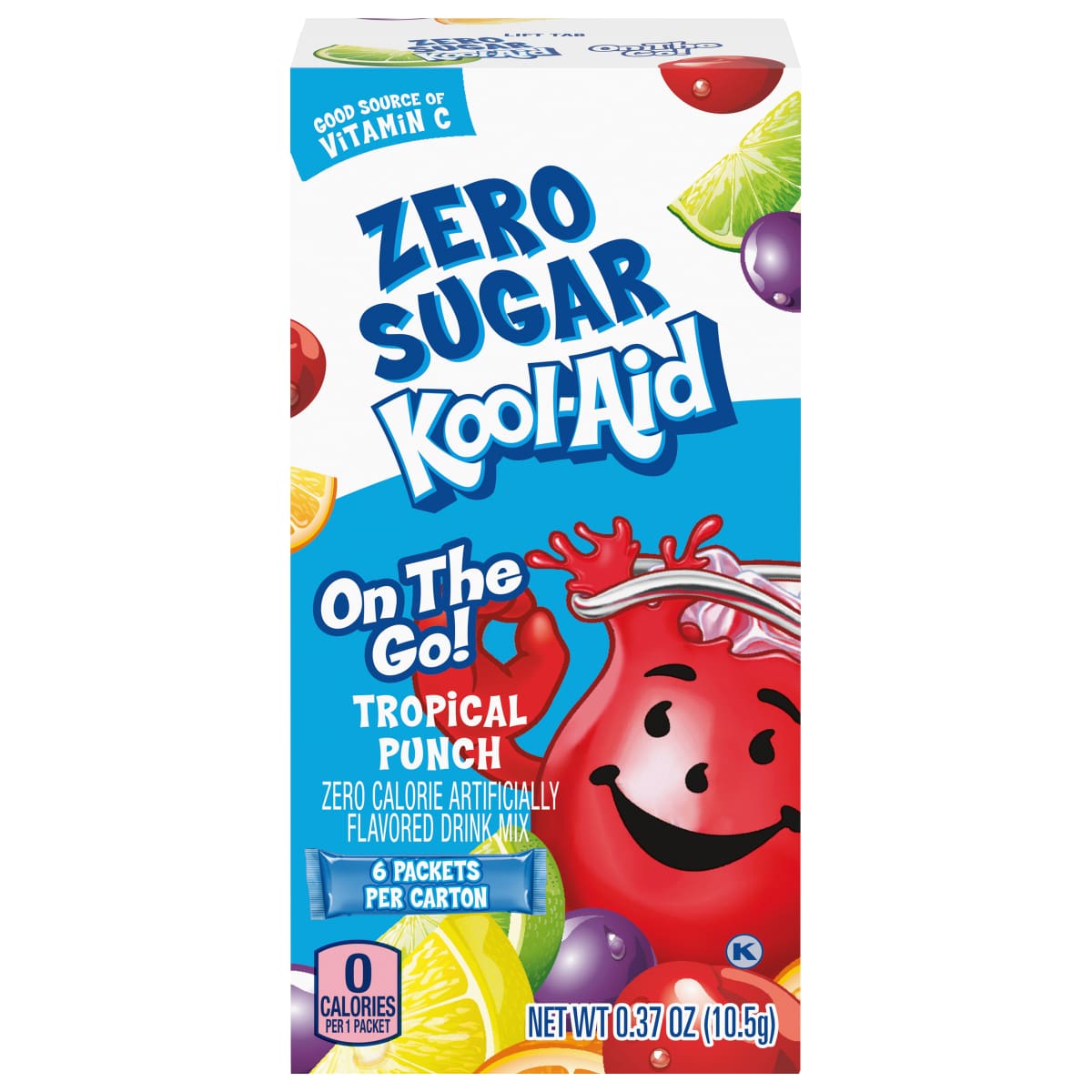Tropical Punch Zero Sugar Powdered Soft Drink Mix