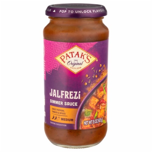 Patak's® Jalfrezi Curry Indian Medium Spiced Simmer Sauce