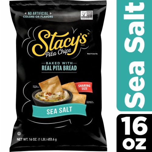 Stacy’s Pita Chips, Sea Salt, No Artificial Colors or Flavors