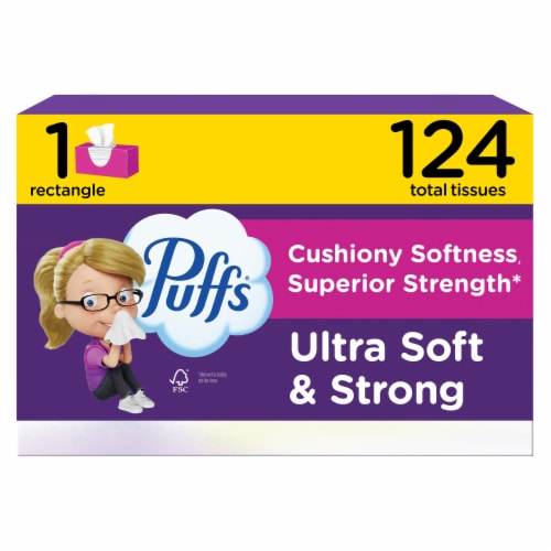 Puffs Ultra Soft Family Facial Tissues