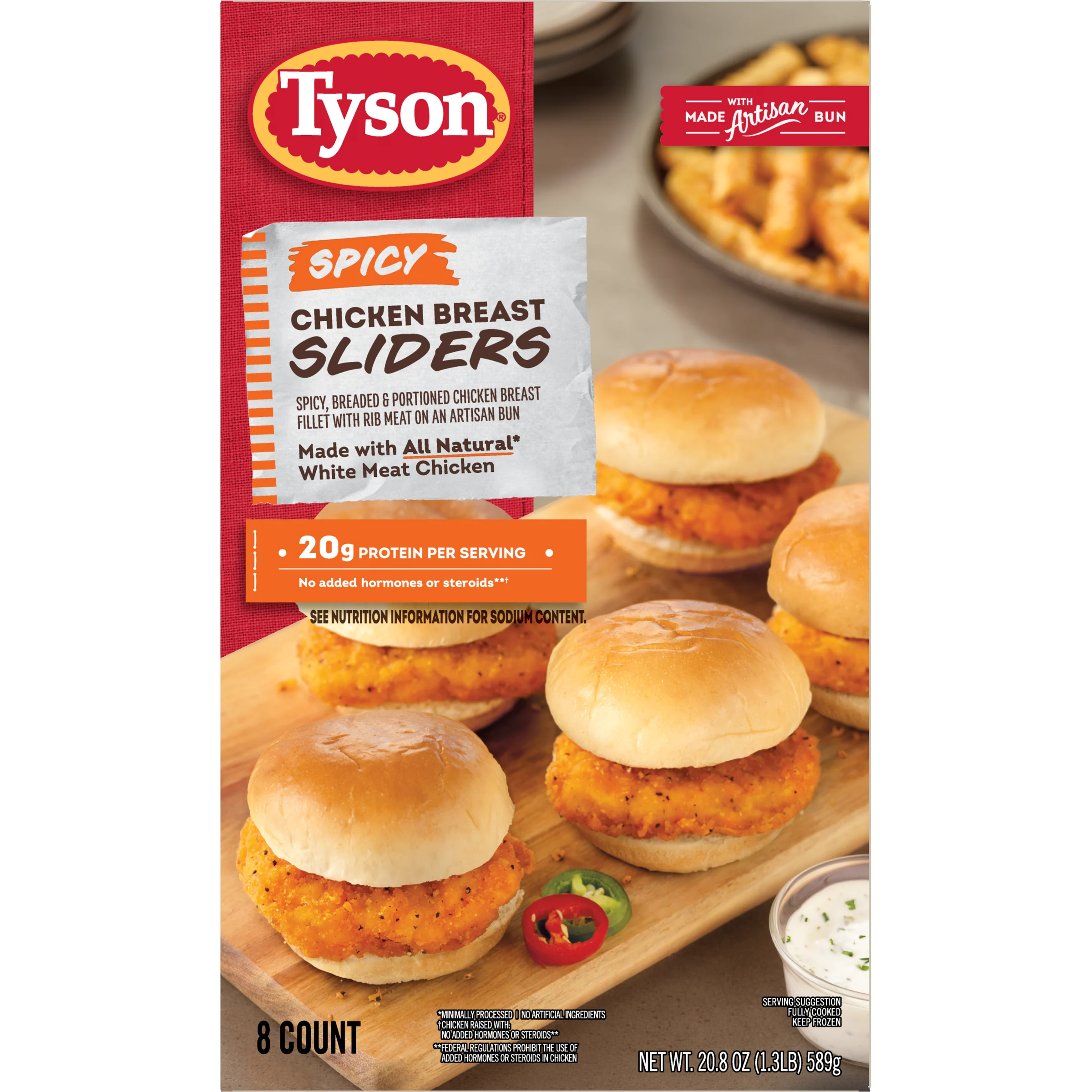 Tyson Spicy Chicken Breast Sliders