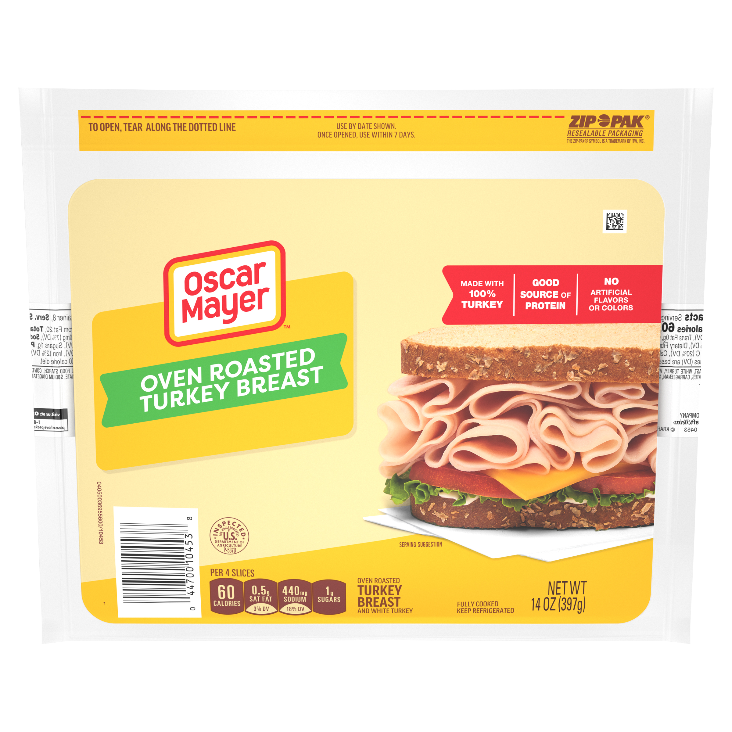 Oven Roasted Turkey Breast & White Turkey Lunch Meat