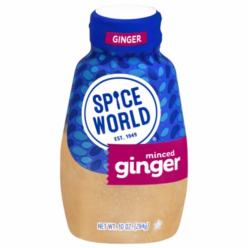 Spice World Minced Ginger 10 oz