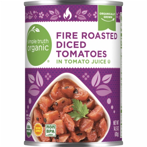Simple Truth Organic® Fire Roasted Diced Tomatoes in Tomato Juice