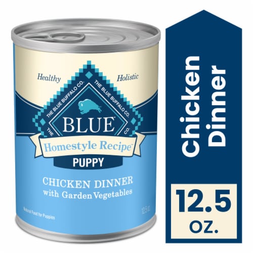 Blue Buffalo Homestyle Natural Puppy Wet Dog Food Chicken Dinner