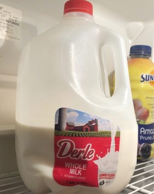 Derle Hygrade Whole Milk 128 oz