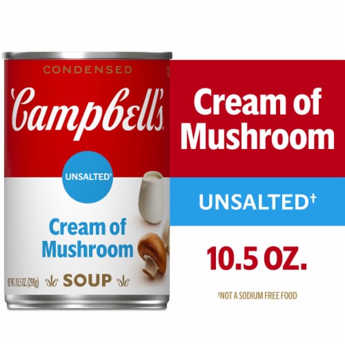 Campbell's® Condensed Unsalted Cream Of Mushroom Soup