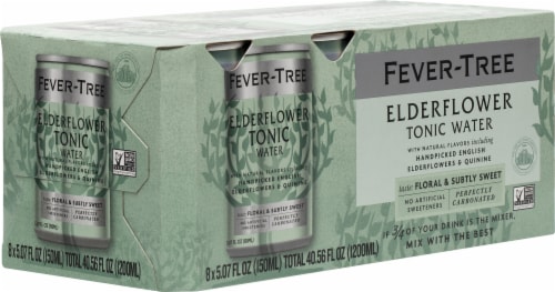 Fever-Tree Elderflower Tonic Water 8x150ml