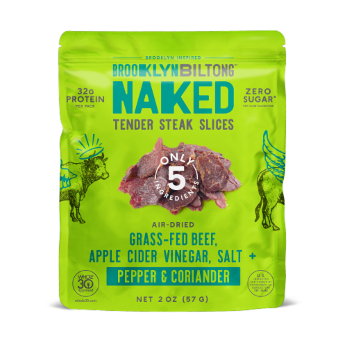 Brooklyn Biltong Naked - Pepper & Coriander