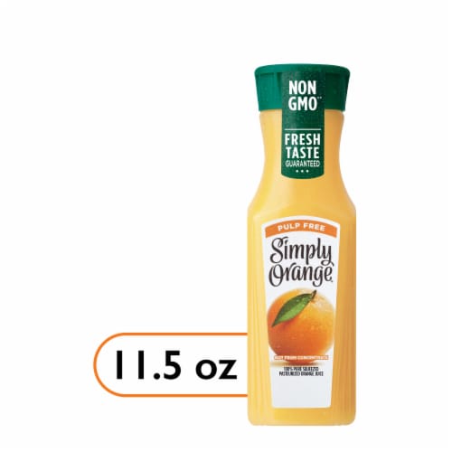 Simply® Pulp-Free Orange Juice Bottle