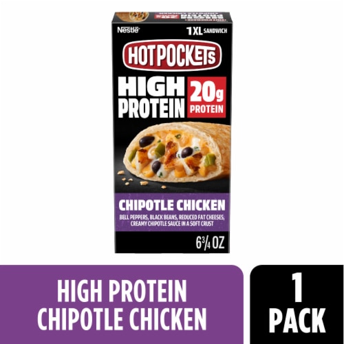 Hot Pockets High Protein Chipotle Chicken Air Fryer Food Frozen Sandwich